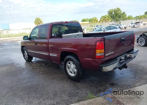 2002 GMC Sierra 1500 Sle из США, поврежденный, VIN 2GTEC19T621121980